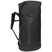 Wasserdichter Packsack Sea to Summit Big River Dry Backpack 75 L schwarz Jet Black