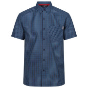 Herrenhemd Regatta Kalambo VIII blau Coronet Blue/Moonlight Denim Check