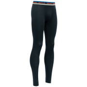 Herren-Funktionsunterhosen Devold Lauparen Merino 190 Longs Man schwarz/grau INK