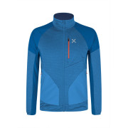 Herren-Sweatshirt Montura Thermal Grid 2 Maglia blau DEEP BLUE/ORANGE