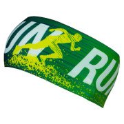 Stirnband Bjež Active Run grün/blau fast