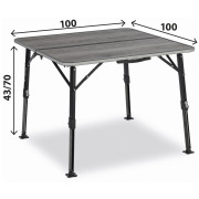 Campingtisch Brunner Elùtop Compack Square 100