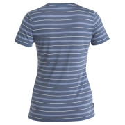 Damen-T-Shirt Icebreaker Women Wave SS Tee Stripe