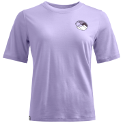 Damen-T-Shirt Ortovox 140 Cool Round Landscape T-shirt lila Lush Lavender
