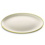 Teller Omada SANALIVING Dinner Plate 24xh2cm grün/weiß
