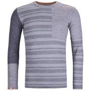 Herren-Funktionsshirt Ortovox 185 Rock'N'Wool Long Sleeve M grau grey blend