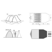 Familienzelt Robens Paso Flex 5