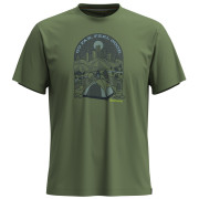 T-Shirt Smartwool Streets to Peaks Short Sleeve Graphic Tee grün fern green