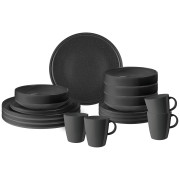 Geschirrset Brunner Lunch box Odette schwarz Double Black