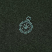 Herren-T-Shirt Zulu Merino Quest 160 Short Comfy