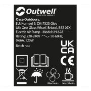 Aufblasbare Matratze Outwell Superior Single Built-in Pump