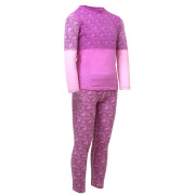 Kinder-Thermounterwäsche Unuo Merino termo prádlo Sharp rosa