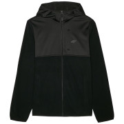 Herren-Sweatshirt 4F Fleece M269 schwarz DEEP BLACK