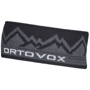 Stirnband Ortovox Peak Headband schwarz black raven