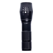 Aufladbare Taschenlampe Solight LED Rechargeable Torch schwarz LED Rechargeable Torch