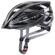 Fahrradhelm Uvex Air wing 2024 grau/schwarz Black Grey