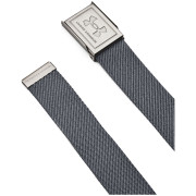 Gürtel Under Armour M's Webbing Belt grau Pitch Gray / Academy / Silver