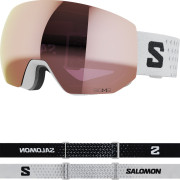 Skibrille Salomon Radium Pro Sigma weiß/schwarz White