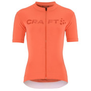 Damen-Radtrikot Craft W Endur Logo orange Trace