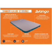 Aufblasbare Isomatte Vango Shangri-La Lux 12 Double