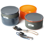 Geschirrset GSI Outdoors Halulite MicroDualist II