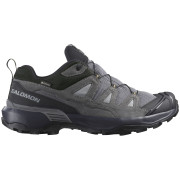 Herrenschuhe Salomon X Ultra 360 Leather Gore-Tex grau Sharkskin / Castlerock / Kelp