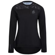 Damen-Radtrikot Silvini Ella schwarz charcoal