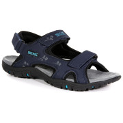 Damensandalen Regatta Lady Haris schwarz/blau Ash/Ceramic