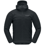 Herrenjacke Norrona falketind aero60 Zip Hood schwarz Caviar Black