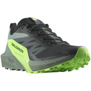 Herren Laufschuhe Salomon Sense Ride 5 schwarz/grün Black