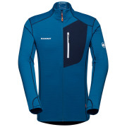 Herren Funktions-Sweatshirt Mammut Taiss Light ML Jacket Men hellblau Deep Ice-marine
