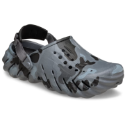 Pantoffeln Crocs Echo Duck Camo Clog grau/schwarz Charcoal/Black