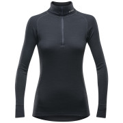 Damen-Funktionsshirt Devold Duo Active Merino 205 Z.Neck schwarz Black