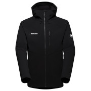 Herren Softshell-Jacke Mammut Ultimate Comfort SO Hooded Jacket Men schwarz black