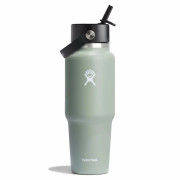 Thermoflasche Hydro Flask Wide Flex Straw Travel Bottle 32 Oz grün/grau AGAVE