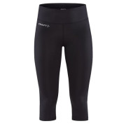 Damen 3/4 Leggings Craft ADV Essence Capri 2 schwarz Black