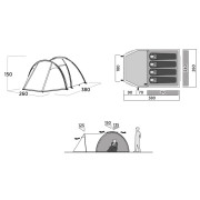 Wanderzelt Easy Camp Lomsdal 4
