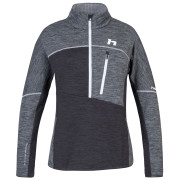 Damen-Sweatshirt Hannah Meda Hz grau/schwarz light gray mel (white)