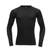 Herren-T-Shirt Devold Wool Mesh Man Shirt schwarz Caviar