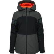 Damen Skijacke Loap Lawela schwarz/grau Black