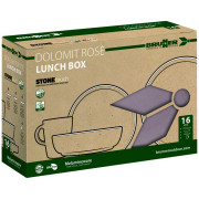 Geschirrset Brunner Lunch Box Dolomit rose
