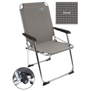 Campingstuhl Bo-Camp Copa Rio Comfort XXL grau Sand