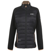 Damenjacke Regatta Wmn Clumber V Hyb schwarz/braun Blk(WrmTaup)