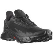 Damen Laufschuhe Salomon Alphacross 4 schwarz Black / Black / Black