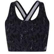 Sport-BH Dare 2b Swift II Bra schwarz Black/Black Dash Animal