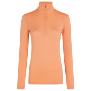 Damen Funktions-Sweatshirt Icebreaker W 260 Tech LS Half Zip orange Feldspar