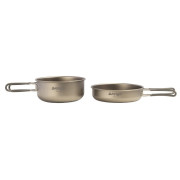 Kochset Vango Titanium 2 Piece Cook Set silber Titanium
