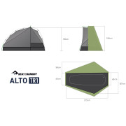 Ultraleichtes Zelt Sea to Summit Alto TR1