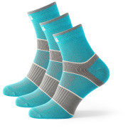 Socken Zulu Sport 3-pack blau Petrol/Gray/Salmon