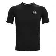 Herren-Funktionsshirt Under Armour HG Armour Comp SS schwarz Black//White